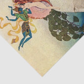 “De Olifantparel” van Edmund Dulac Tissuepapier (Detail)