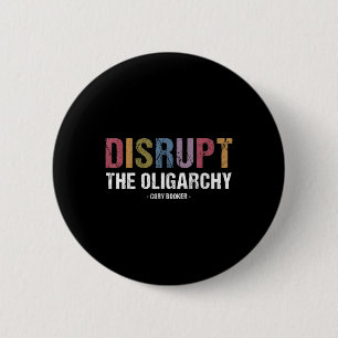 De oligarchie verstoren Cory Booker verzet zich Ronde Button 5,7 Cm