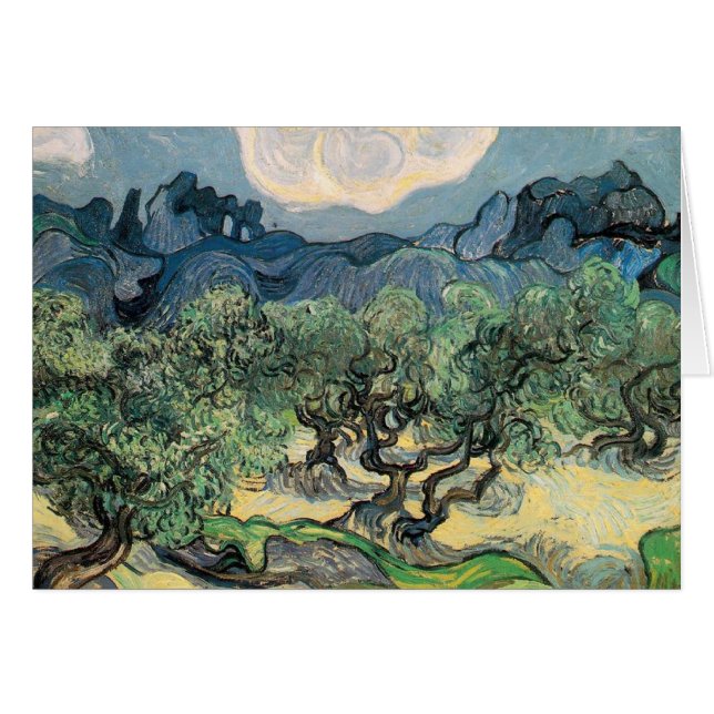 de olijfbomen,1889, Vincent van Gogh (Voorkant Horizontaal)