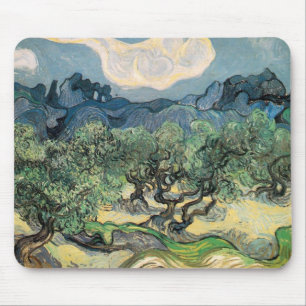 de olijfbomen,1889, Vincent van Gogh Muismat