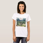 de olijfbomen,1889, Vincent van Gogh T-shirt (Voorkant volledig)