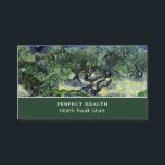 De olijfbomen, Van Gogh, een voedselwinkel voor de Visitekaartje<br><div class="desc">The Olive Trees,  Van Gogh,  Health Food Store Visitekaartjes bij The Visitekaartje Store</div>