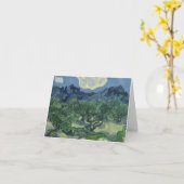 De olijfbomen - Van Gogh Kaart (Gele Bloem)