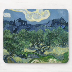 De olijfbomen van Van Gogh Fine Art Muismat