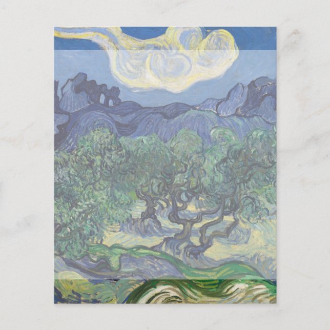 De olijfbomen van Vincent Van Gogh (Voorkant)