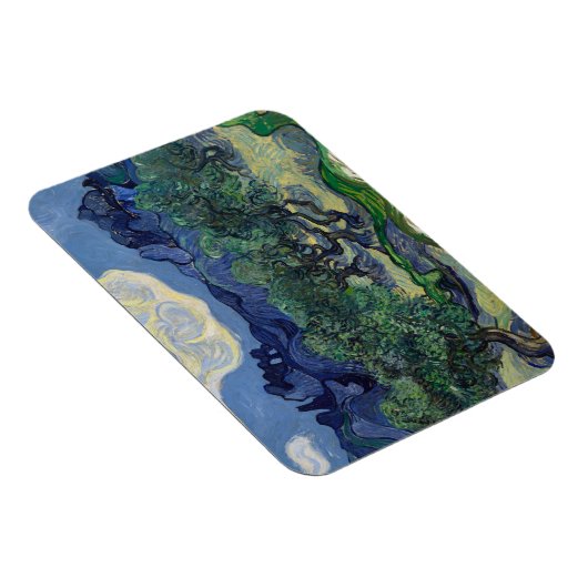 De olijfbomen van Vincent Van Gogh Magneet (Rechterzijde)