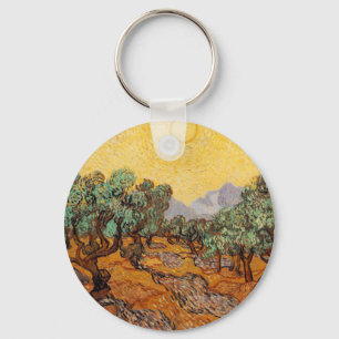 De olijfbomen van Vincent Van Gogh (Olives trees) Sleutelhanger