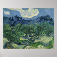 De olijfbomen van Vincent Van Gogh