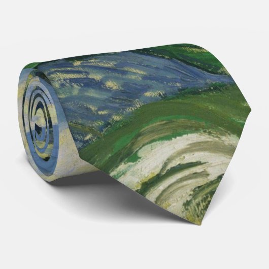 De olijfbomen van Vincent Van Gogh Stropdas (Opgerold)