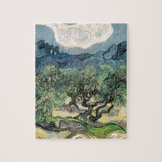 De Olijfbomen, Vincent van Gogh Legpuzzel (Verticaal)
