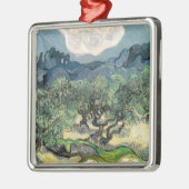 De olijfbomen, Vincent van Gogh Metalen Ornament (Links)
