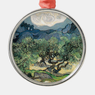De olijfbomen, Vincent van Gogh Metalen Ornament