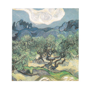 De Olijfbomen, Vincent van Gogh Notitieblok