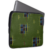 De Olive Branch Heart Laptop Bag Laptop Sleeve (Voorkant Rechts)