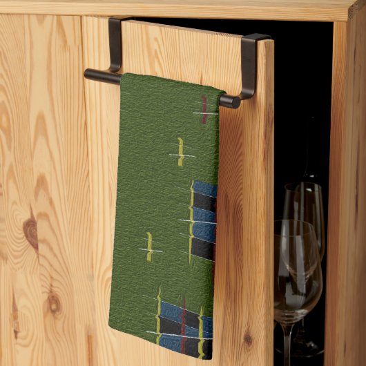 De olive Branch Tea Towel Theedoek (Derde Gevouwen)