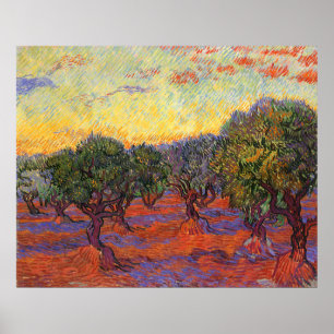 De Olive Grove, Vincent Van Gogh Poster