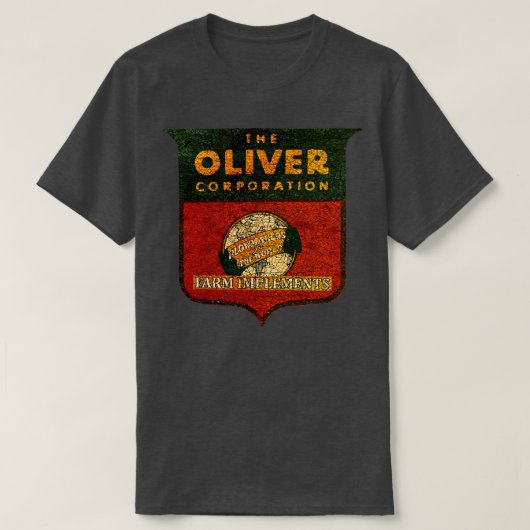 De Oliver Tractor USA T-shirt (Design voorkant)