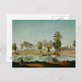De Olivier Plantation, 1861 Briefkaart (Voorkant / Achterkant)