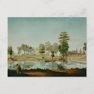 De Olivier Plantation, 1861 Briefkaart