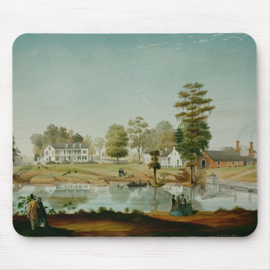 De Olivier Plantation, 1861 Muismat (Voorkant)