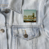 De Olivier Plantation, 1861 Vierkante Button 5,1 Cm (In situ)