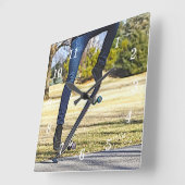 De Ollie Painterly wandklok (Hoek)