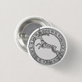 De Olympianen! Artemis / Diana-symbool badge Ronde Button 3,2 Cm (Voorkant /achterkant)