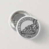 De Olympianen! Symboolbadge Hestia/Vesta Ronde Button 3,2 Cm (Voorkant /achterkant)