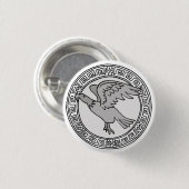 De Olympianen! Symboolbadge Zeus/Jupiter Ronde Button 3,2 Cm (Voorkant /achterkant)