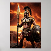 De Olympiërs: Ares, God of War Poster (Voorkant)
