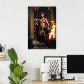 De Olympiërs: Dionysus, God van Revelry Poster (Thuiskantoor)