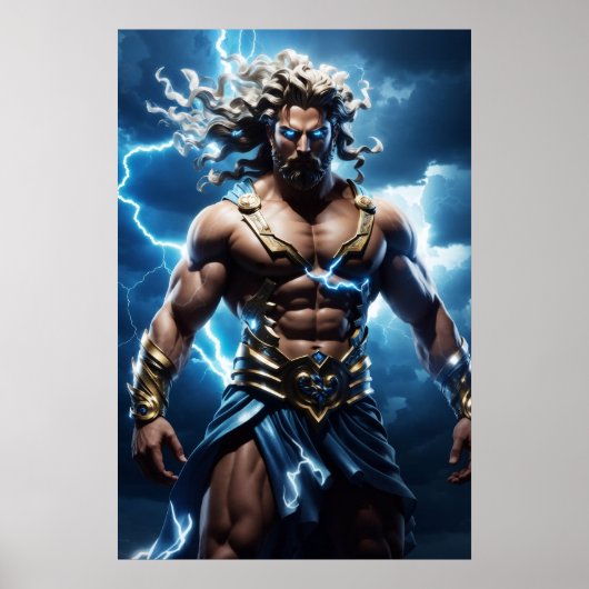 De Olympiërs: Zeus, Koning der Olympiërs Poster (Voorkant)