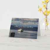 De olympische Bergen en veerboot van de Staat van Kaart (Gele Bloem)