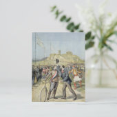 De Olympische Spelen in Athene Briefkaart (Staand voorkant)