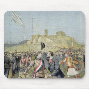 De Olympische Spelen in Athene Muismat