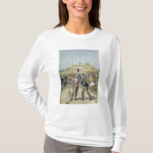 De Olympische Spelen in Athene T-shirt (Voorkant)