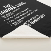 De oma-code | Fun is verplicht Sherpa Deken (3/4)