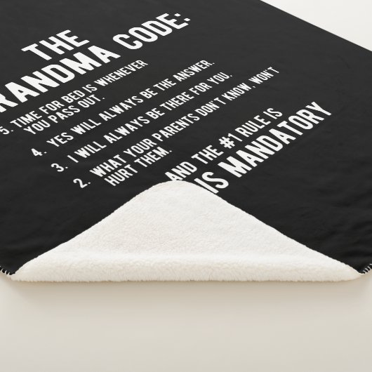 De oma-code | Fun is verplicht Sherpa Deken (3/4)