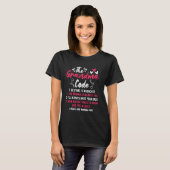 De Oma Code Grappig Oma Grootmoeder Regels T-shirt (Voorkant volledig)