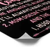 De oma code knuffels zijn verplicht citaat poster (Hoek)