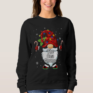 De Oma Gnome Kerst Overeenkomstige Familie Trui