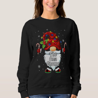 De Oma Gnome Kerst Overeenkomstige Familie Trui