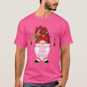 De Oma Gnome-kerstfamilie T-shirt
