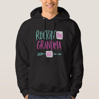 De oma-levensstijl rocken Nieuwe oma Eerste 1e Hoodie
