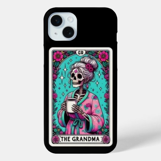 De oma Tarot Kaart Collectie iPhone Case-Mate iPhone Case (Achterkant)