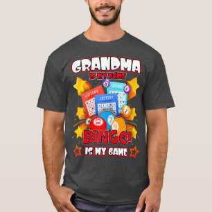 De oma van vrouwen is mijn naam Bingo is Mijn Spel T-shirt