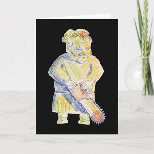 De oma wordt goed Kaart (Voorkant)