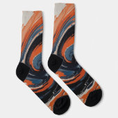 De Omarming van Vuur en Water Sokken (Rechts)