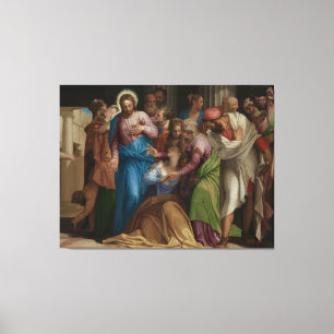 De ombouw van Mary Magdalene Canvas Afdruk