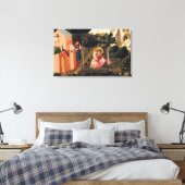 De ombouw van St. Augustine Canvas Afdruk (Insitu (Slaapkamer))